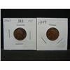 Image 1 : 1945 1949 Wheat Cents