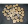 Image 1 : (3) Coin Tubes of Mixed Wheat Cents, Mostly 1940s