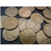 Image 8 : (3) Coin Tubes of Mixed Wheat Cents, Mostly 40s and 50s