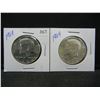 Image 1 : (2) 1964 Kennedy Half Dollars