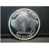 Image 2 : One Oz. Silver Round .999 Buffalo Design