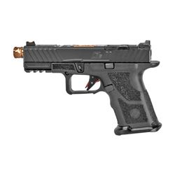 ZEV OZ9C 9MM 4" 15RD BLK/BRZ THR BBL