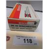 Image 2 : 118 - 2 Full Boxes Of Winchester 38-40 Win 180 Gr Soft