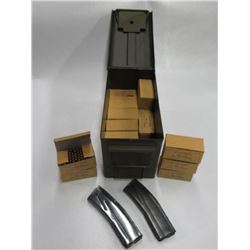 193 - Metal Ammo Box Full Of P M C .30 Carbine Ball