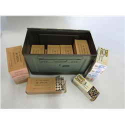 201 - Metal Ammo Box Full Of Ammo