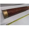 Image 3 : 211 - Large Collectible Wood  Brass Bullet