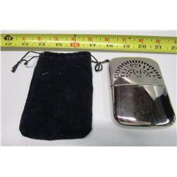 276 - Peacock Silverplated Lighter With Embossings