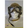 Image 4 : 303 - U S Navy WWII Flight Deck Crewman's Helmet W/