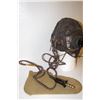 Image 5 : 304 - Original U.S.  WWII  Army Air Force Helmet Set