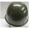 Image 3 : 422 - Steel Combat Helmet W/ Leather Liner  Chinstrap