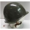 Image 4 : 422 - Steel Combat Helmet W/ Leather Liner  Chinstrap