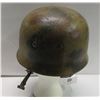 Image 3 : 432 - WWII German Helmet With Padded Liner Size 71