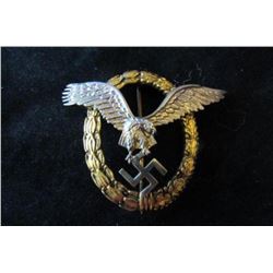 477 - Luftwaffe Pilot/ Observer Badge