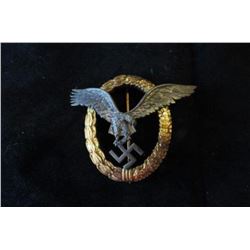 480 - Luftwaffe Pilot/observer Badge