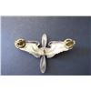 Image 2 : 581 - WWII USAAF Flight Cap Wings Propeller, Sterling