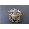 Image 1 : 608 - USN Officer's Overseas Cap Badge