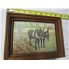 Image 4 : 725 - 3pc Wooden Framed Wall Art