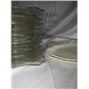 Image 2 : 823 - 12 Glass Plates  2 Porcelain Plates