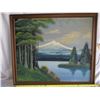 Image 1 : 835 - Large Framed Oil On Board, Sullivan