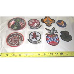 868 - Group Of 8 Military  Misc Patches