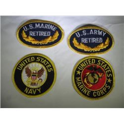 760 - Group Of 11 Military Badges