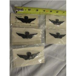 770 - Group Of 5 Aircraft Crewman Qualification Badges