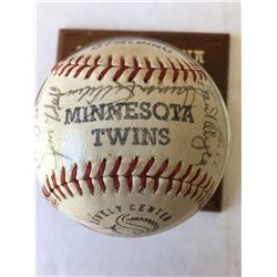 Minnesota Twins Autographed Baseball 1970s