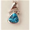 Image 1 : Blue Topaz Pendant