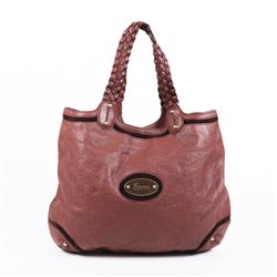 Gucci Guccissima Leather Shoulder Bag