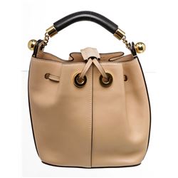 Chloe Leather Bucket Bag