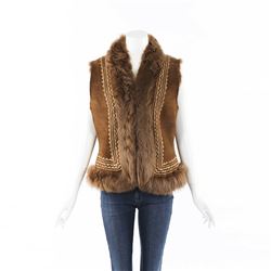 Max Mara Shearling Vest