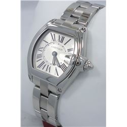 Cartier Roadster Silver Ladies Watch