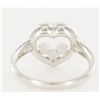 Image 3 : Chopard Floating Heart Diamond Ring
