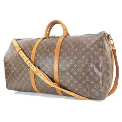 Louis Vuitton Monogram Keepall Bandouliere 60 Duffel Bag