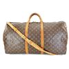 Image 2 : Louis Vuitton Monogram Keepall Bandouliere 60 Duffel Bag