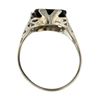 Image 2 : Gold/Onyx Ring (Ring Size 6)