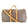 Image 1 : Louis Vuitton Monogram Bandouliere Keepall 55 Duffel