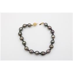 Gold/Pearl Bracelet