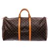 Image 1 : Louis Vuitton Monogram Keepall 60 Duffel Bag