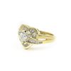 Image 2 : Gold/Diamond Heart Ring (Size 4 3/4)