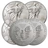 Image 1 : (5) Random Date US Silver Eagles