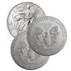 Image 1 : (3) Random Date US Silver Eagles