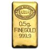 Image 1 : .5 gram Pure Gold Ingot -