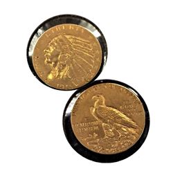 1915 $2.5 Gold Indian Quarter Eagle