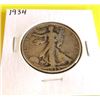 Image 1 : 1934 Better Date Walking Liberty Half Dollar
