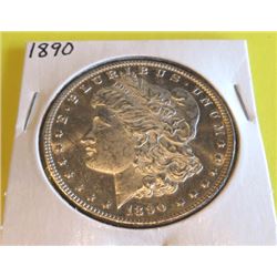1890 Morgan Silver Dollar