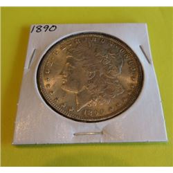 1890 P BU Grade Morgan Dollar