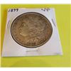 Image 1 : 1899 VF Grade Morgan Silver Dollar