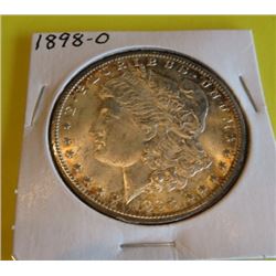 1898 O BU Garde Morgan Silver Dollar