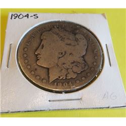 1904 S Better Date Morgan Silver Dollar